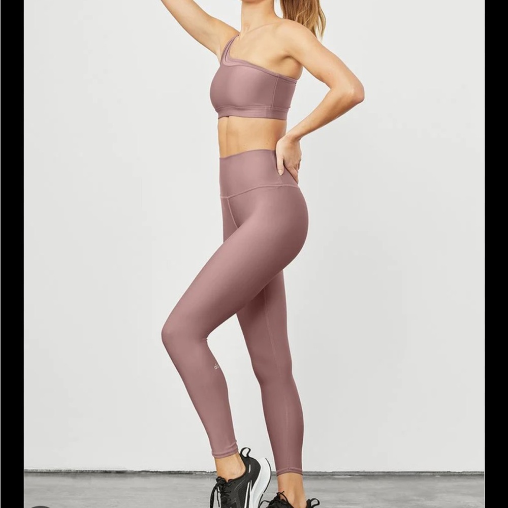 ALO Yoga Mauve Women Pants & Jumpsuit Set